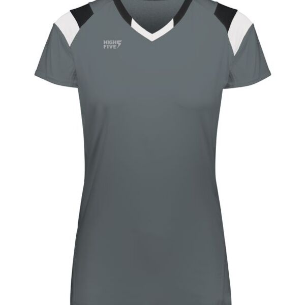 Girls TruHit Tri-Color Short Sleeve Jersey Thumbnail