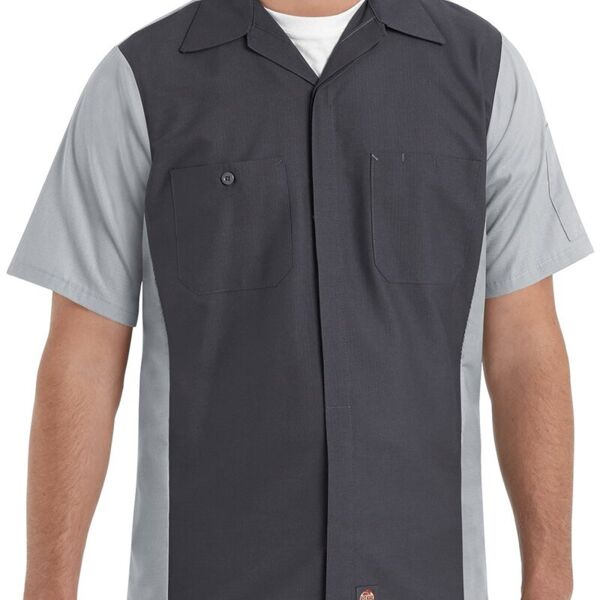 Short Sleeve Automotive Crew Shirt - Tall Sizes Thumbnail