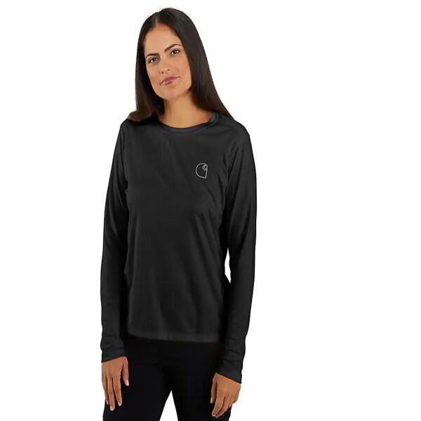 Women's Force Sun Defender™ Relaxed Fit Lightweight Long-Sleeve Logo Graphic T-Shirt Thumbnail