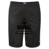 Unisex 9" Mesh Shorts with Pockets Thumbnail